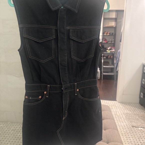 Pistola Julia Mini Dress Noir - Picture 2 of 4